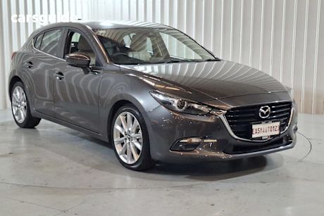 Grey 2017 Mazda 3 Hatchback Sp25 Gt