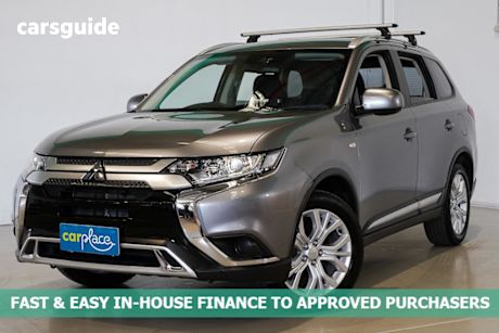 Grey 2020 Mitsubishi Outlander Wagon Es 7 Seat (2Wd)