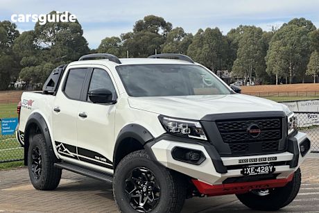White 2024 Nissan Navara Dual Cab Pick-up Pro-4X Warrior (4X4)