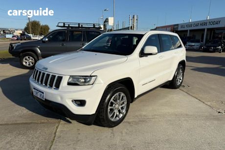 White 2014 Jeep Grand Cherokee SUV LAREDO 4X4