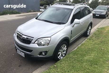 Silver 2013 Holden Captiva SUV LTZ