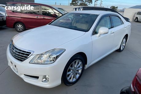 White 2008 Toyota Crown Sedan ROYAL SALOON