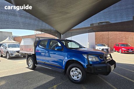 Blue 2015 Holden Colorado Ute Tray LS 4X4