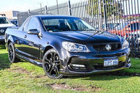 Black 2016 Holden UTE Ute Tray SS BLACK R