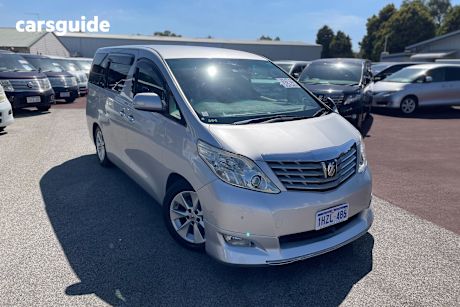 Silver 2008 Toyota Alphard OtherCar LUXURY 7 SEATER PEOPLE MOVER - V6