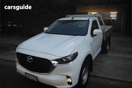 White 2022 Mazda BT-50 Ute Tray XS R