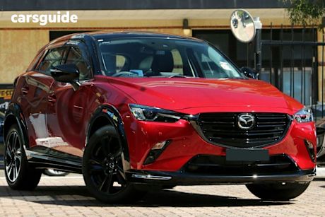 Red 2025 Mazda CX-3 SUV G20 GT SP F