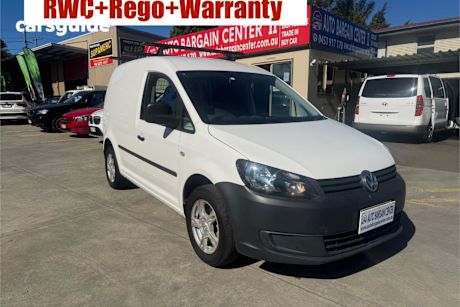 White 2013 Volkswagen Caddy Van Tsi160 Runner Se