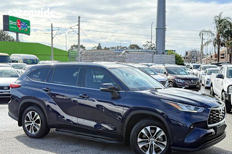 Blue 2021 Toyota Kluger SUV GXL 4X4