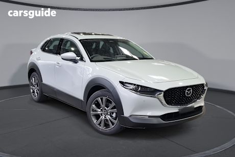 White 2025 Mazda CX-30 SUV G25 ASTINA 4X4