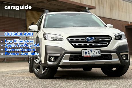 White 2022 Subaru Outback SUV AWD 4WD
