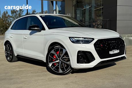 White 2022 Audi SQ5 SUV TDI 4WD