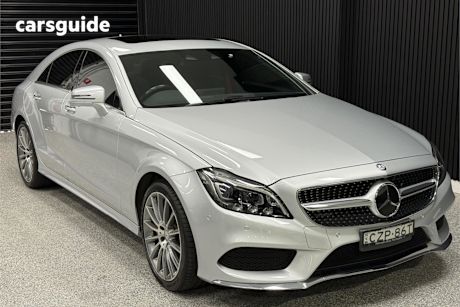 Silver 2015 Mercedes-Benz CLS-Class Sedan CLS400 R