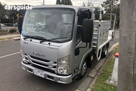 Silver 2018 Isuzu NLR Ute Tray TRAYPACK
