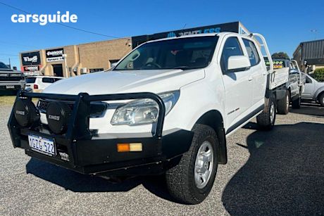 White 2016 Holden Colorado Ute Tray LS 4X4