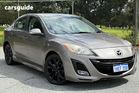Grey 2009 Mazda 3 Sedan Sp25