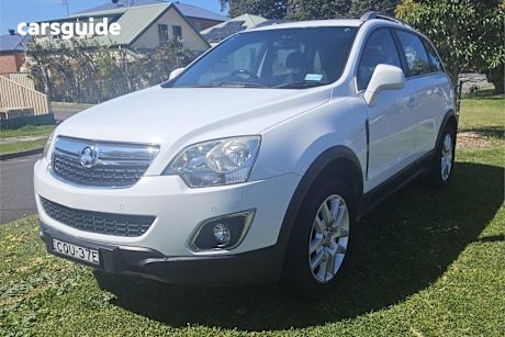 White 2013 Holden Captiva Wagon 5 Lt (Fwd)
