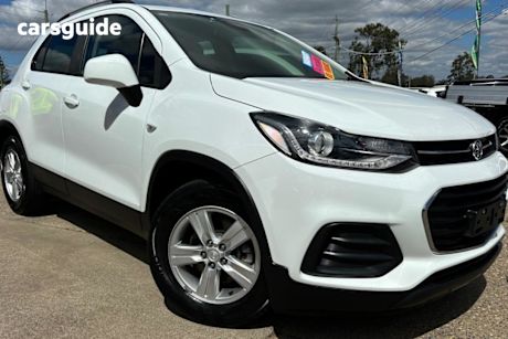 White 2017 Holden Trax SUV LS F