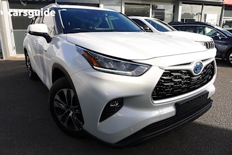 White 2022 Toyota Kluger SUV GXL 4X4