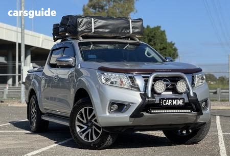 Silver 2015 Nissan Navara Ute Tray ST-X 4X4