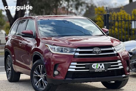 Red 2018 Toyota Kluger Wagon Gx (4X4)