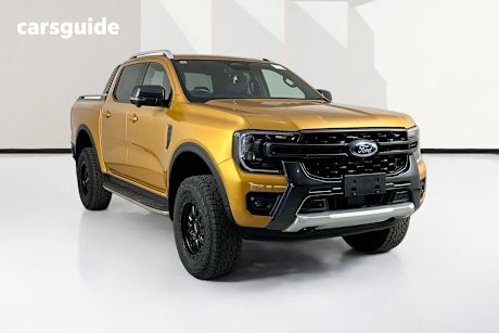 Yellow 2023 Ford Ranger Double Cab Pick Up Wildtrak 2.0 (4X4)