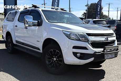 White 2017 Holden Colorado Ute Tray Z71 4X4