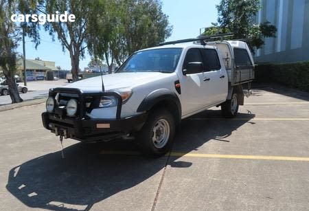 White 2010 Ford Ranger Ute Tray XL 4X4