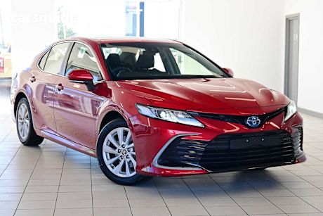 Red 2023 Toyota Camry Sedan ASCENT F