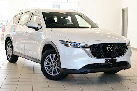 White 2023 Mazda CX-8 SUV G25 SPORT F
