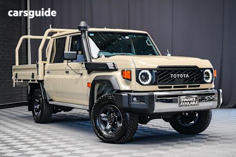 Grey 2025 Toyota Landcruiser Double Cab Chassis Lc79 Gxl + Diff Locks