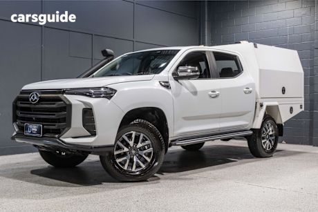 White 2022 LDV T60 Ute Tray MAX LUXE 4X4