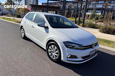 White 2021 Volkswagen Polo Hatchback 70Tsi Trendline