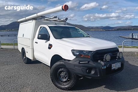 White 2021 Ford Ranger Cab Chassis Xl 3.2 (4X4)
