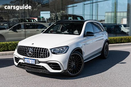 White 2022 Mercedes-Benz GLC63 Wagon S 4Matic+