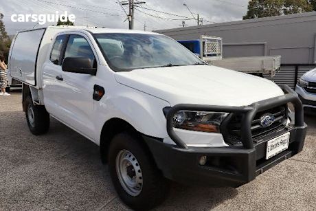 White 2020 Ford Ranger Ute Tray XL 4X4