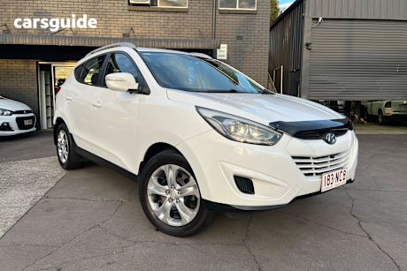 White 2015 Hyundai IX35 Wagon Active (Fwd)