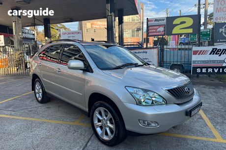 Silver 2007 Lexus RX350 Wagon Sports Luxury