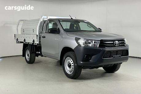 Silver 2020 Toyota Hilux Cab Chassis Workmate Hi-Rider