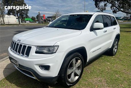 White 2013 Jeep Grand Cherokee Wagon Limited (4X4)