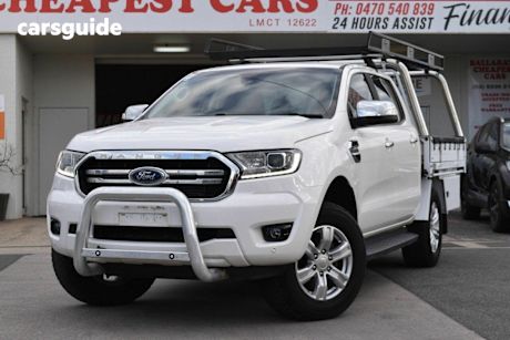 White 2020 Ford Ranger Double Cab Pick Up Xlt 3.2 (4X4)
