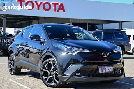 Black 2019 Toyota C-HR SUV KOBA F
