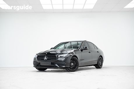 Black 2022 Mercedes-Benz C-CLASS Sedan C200 R