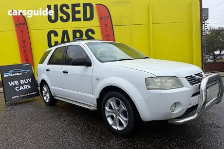 White 2005 Ford Territory SUV TS
