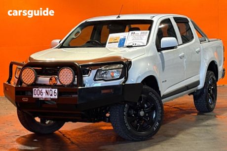 White 2014 Holden Colorado Crew Cab Pickup Ls (4X2)