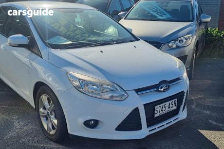 White 2012 Ford Focus Hatchback Sport