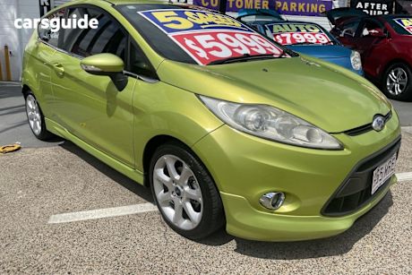 Green 2009 Ford Fiesta Hatch ZETEC F