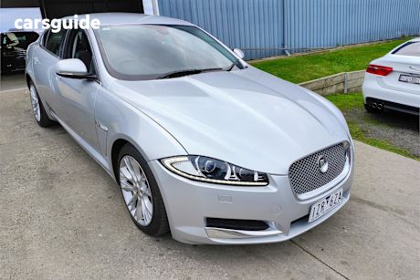 Silver 2012 Jaguar XF Sedan LUXURY R