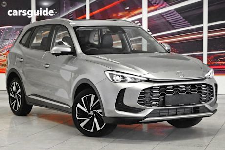Silver 2025 MG ZS SUV ESSENCE HYBRID+ F