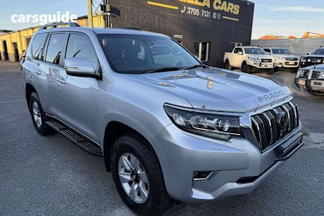 Silver 2018 Toyota Landcruiser Prado SUV GXL 4X4
